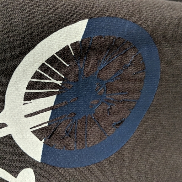 League Vintage Washed Fleece Men's Colorado Pullover Hoodie Size Large - Picture 3 of 10